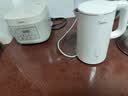 美的（Midea）电热水壶烧水壶养生自动断电冲奶一体恒温食品级304不锈钢1500W 1.5L大容量 SH15X301 实拍图