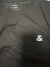 杰克·琼斯（JACK&JONES）26年男装新款【凉感】短袖T恤男士简约纯色透气打底耐洗半袖 E43纯黑色 常规 L （180） 实拍图