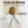贝肽斯吃饭围兜防水防脏儿童反穿罩衣春秋长袖男女宝防污围裙恐龙+狮子M 实拍图