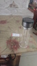 【京东物流配送】高硼硅双层玻璃杯大容量泡茶杯水杯子茶水分离杯 【双层加厚】茶杯350ml1只 实拍图