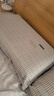 罗莱家纺 100%纯棉抗菌四件套全棉床上用品床单被套 灰 220*250cm 京东定制款 实拍图
