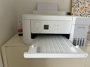 爱普生（EPSON）【6代新品】L4356墨仓式彩色无线AI学习打印机一体机家用/办公  L4266升级版(自动双面 液晶屏 白) 实拍图