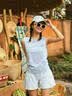 真维斯（Jeanswest）纯棉外穿背心女夏2026新款宽松时尚简约无袖t恤女圆领套头上衣服 实拍图