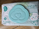 全棉时代（PurCotton）婴儿湿巾新生儿洗脸巾手口湿纸巾100%纯棉 80抽*1包 实拍图