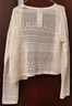 优衣库镂空V领针织开衫女装/毛衣毛衫外套485724 01 乳白色 3XL 实拍图