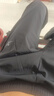 特步运动长裤男裤夏季新款速干九分裤薄款透气男士休闲裤针织拉链裤子 正黑色 速干透气-拉链口袋-束口 M 170 实拍图