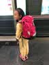 ergobag德国减负护脊小学生一年级三年级大容量双肩包开学礼物 20L波点蓝紫色[1-6年级适用] 实拍图