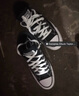 匡威（Converse）莫尔登All Star夏季男女低帮休闲滑板鞋黑色A09226C A09226C 41 实拍图