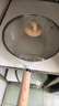 卡罗特不粘钛锅炒锅家用麦饭石炒菜锅平底锅不沾锅电磁炉燃气灶26cm套装 实拍图