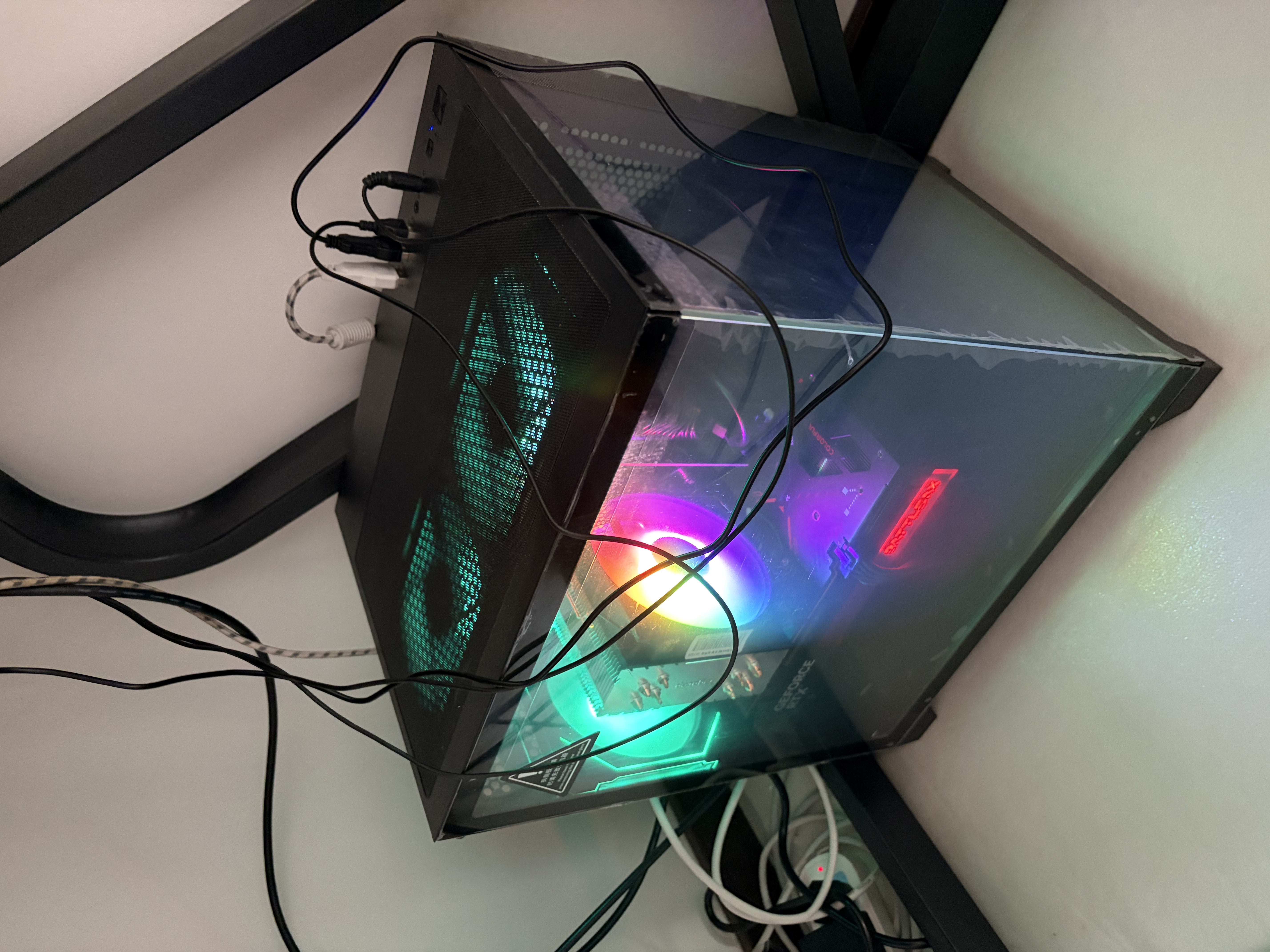 七彩虹（Colorful）海景房主机酷睿15代U5 245KF/i5 12490F搭RTX5060 5060TI电竞游戏设计办公电脑主机台式组装机 配四：12400F丨16G丨512G丨5060 实拍图