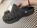 CROCS卡骆驰贝雅洞洞鞋沙滩鞋|10126 黑色-001 45(290mm) 实拍图