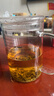 雅集耐热透明大容量男女办公家用玻璃杯豪饮杯牛奶杯1000ml带刻度款杯 实拍图