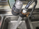 沁园（TRULIVA）净水器家用水龙头过滤器直饮自来水滤水器前置超滤厨房卫生间通用除水垢余氯双出水可清洗滤芯多层 一机两芯【13级精过滤丨1年半免换芯】 实拍图
