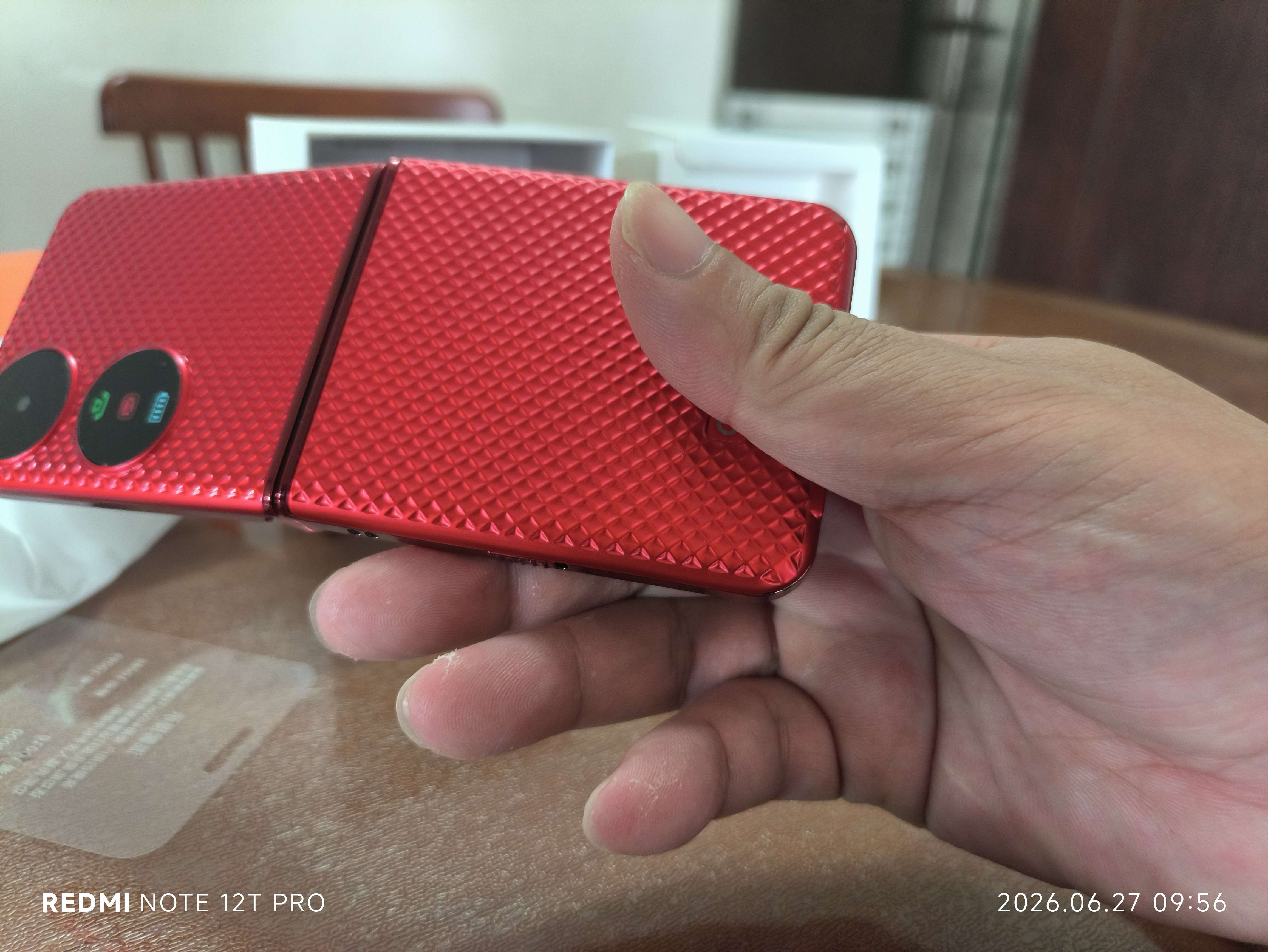 金立（Gionee）老年手机4G全网通翻盖老年机超长待机老人手机大字体大声音大屏学生老年人专用手机 G630 红色  实拍图