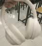 iKF T1 Max 主动降噪头戴式蓝牙耳机2026新款蓝牙6.0无线有线hifi音质电竞游戏低延迟超长续航云岩白 实拍图