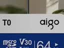 爱国者（aigo）64GB TF（MicroSD）存储卡A1 U1 V30 4K 行车记录仪 监控摄像头专用高速内存卡 高度耐用卡 T0 实拍图