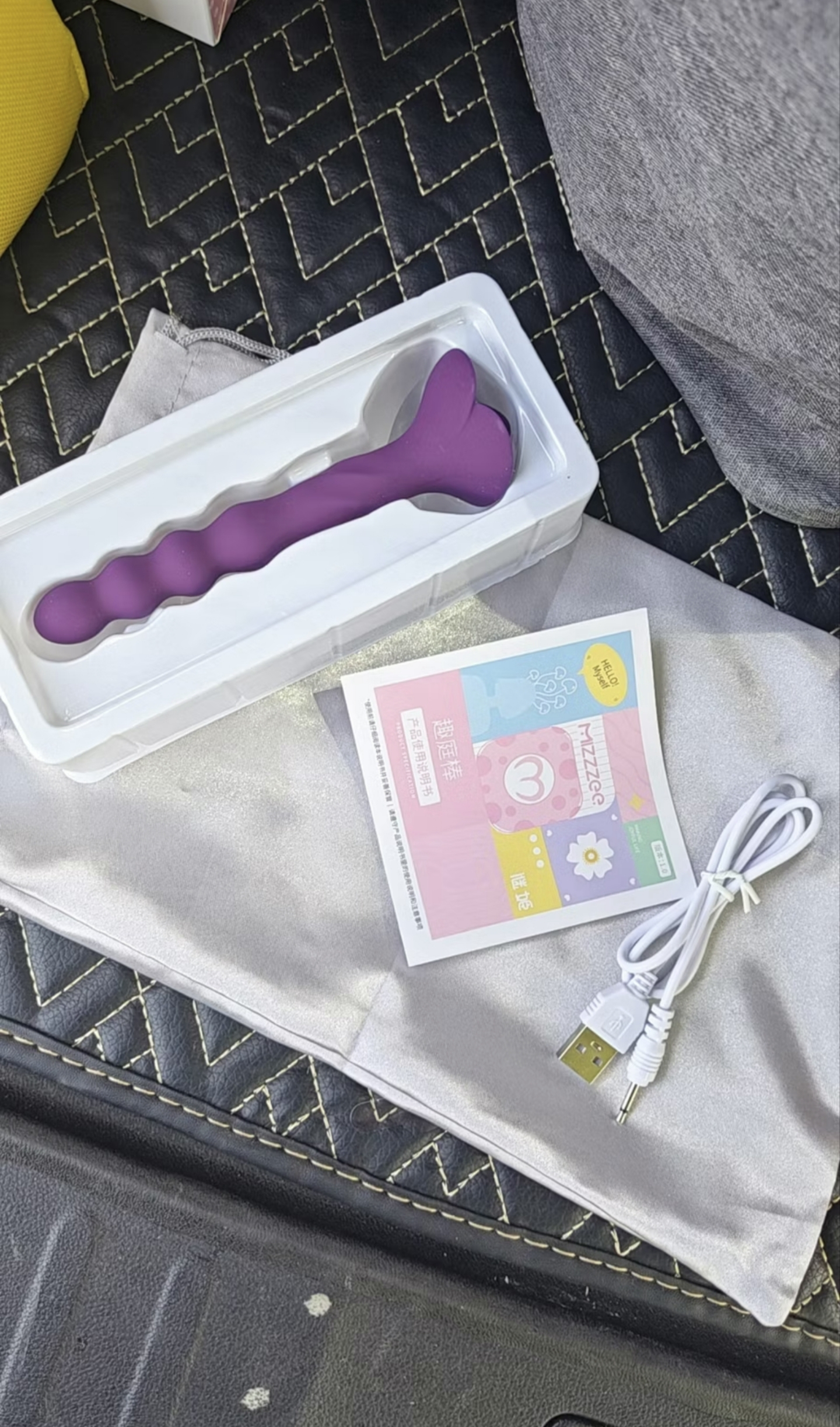 谜姬拉珠后庭肛塞门前列腺按摩器sm成人情趣用品道具生理玩具折磨下体 实拍图