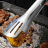 美厨（MAXCOOK）316L不锈钢食品夹 烤肉食物夹烧烤夹 蛋糕面包夹子35cm MCPJ0623 实拍图