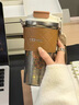 特美刻（TOMIC）纯钛保温杯办公咖啡杯朱炳仁铜联名便捷车载水杯高档男生日礼物 实拍图
