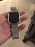 Apple/苹果 Watch S11 智能手表GPS款46毫米玫瑰金色铝金属表壳淡桃粉色运动型表带M/L MEVU4CH/B 实拍图
