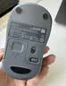 罗技（Logitech）M220 轻音鼠标 无线鼠标 办公鼠标 对称鼠标 带无线微型接收器 灰黑色 实拍图