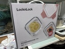 乐扣乐扣（LOCK&LOCK）玻璃保鲜盒套装微波炉加热饭盒耐热玻璃便当盒多尺寸3件套 实拍图