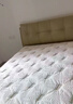喜临门真皮双人大床现代简约风主卧卧室婚床家具 暖暖S 象牙白+白骑士plus+床垫 1.8*2米 实拍图