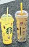 星巴克（Starbucks）杯子星冰乐派对系列 塑料吸管杯770ml桌面冷水杯生日礼物礼物 塑料吸管杯770ml 实拍图