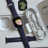 Apple/苹果 Watch S11 智能手表GPS款46毫米银色铝金属表壳雾紫色运动型表带M/L MEVX4CH/B 实拍图