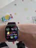 Apple/苹果 Watch S11 智能手表GPS款42毫米银色铝金属表壳雾紫色运动型表带S/M MEUT4CH/B 实拍图