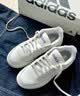 adidas ENTRAP美式校园风运动少年感复古篮球风板鞋男女阿迪达斯   米白色/灰色   40 实拍图