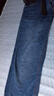 真维斯（Jeanswest）牛仔裤男春夏季薄款2026新款天丝舒适修身直筒高端潮牌休闲裤子男 深蓝【天丝薄款】 34 码(2尺7) 【建议150-160斤】 实拍图