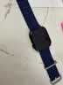 W&P新款适用苹果手表表带apple watch ultra3/2海洋硅胶双扣回环表带iwatch S11/10/9/8/SE 蓝色45 实拍图