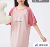 猫人女童睡裙莫代尔儿童睡衣夏季薄款女孩大童家居服 可爱兔兔  170  实拍图