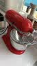 KitchenAid（凯膳怡）厨师机家用进口5QT双碗和面家用烘焙机多功能搅拌机 暖橘红 5KSM165PSCHT 实拍图
