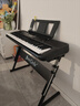 雅马哈（YAMAHA）PSR-E383 儿童成年娱乐学习专业演奏教学力度键电子琴61键 实拍图