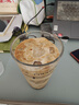 水杯玻璃杯吸管杯女高颜值可爱便携耐热仙女杯创意双饮杯随手杯子 450ml黑色字母+盖子+玻璃吸管 1只 实拍图