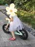 babycare儿童平衡车3-6岁宝宝滑步车学步车无脚踏自行滑行车12寸 螺旋藻绿 实拍图