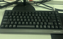 双飞燕（A4TECH）FBK11 86键 蓝牙键盘 无线键盘电脑办公无线薄膜键盘小键盘便携ipad键盘 飞时代 遂空灰 蓝牙/无线 实拍图