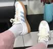 adidas「T头鞋」VL COURT 2.0复古休闲板鞋德训鞋阿迪达斯轻运动 汉玉白/蓝色/金色 (推荐女生买小半码)   35.5 实拍图