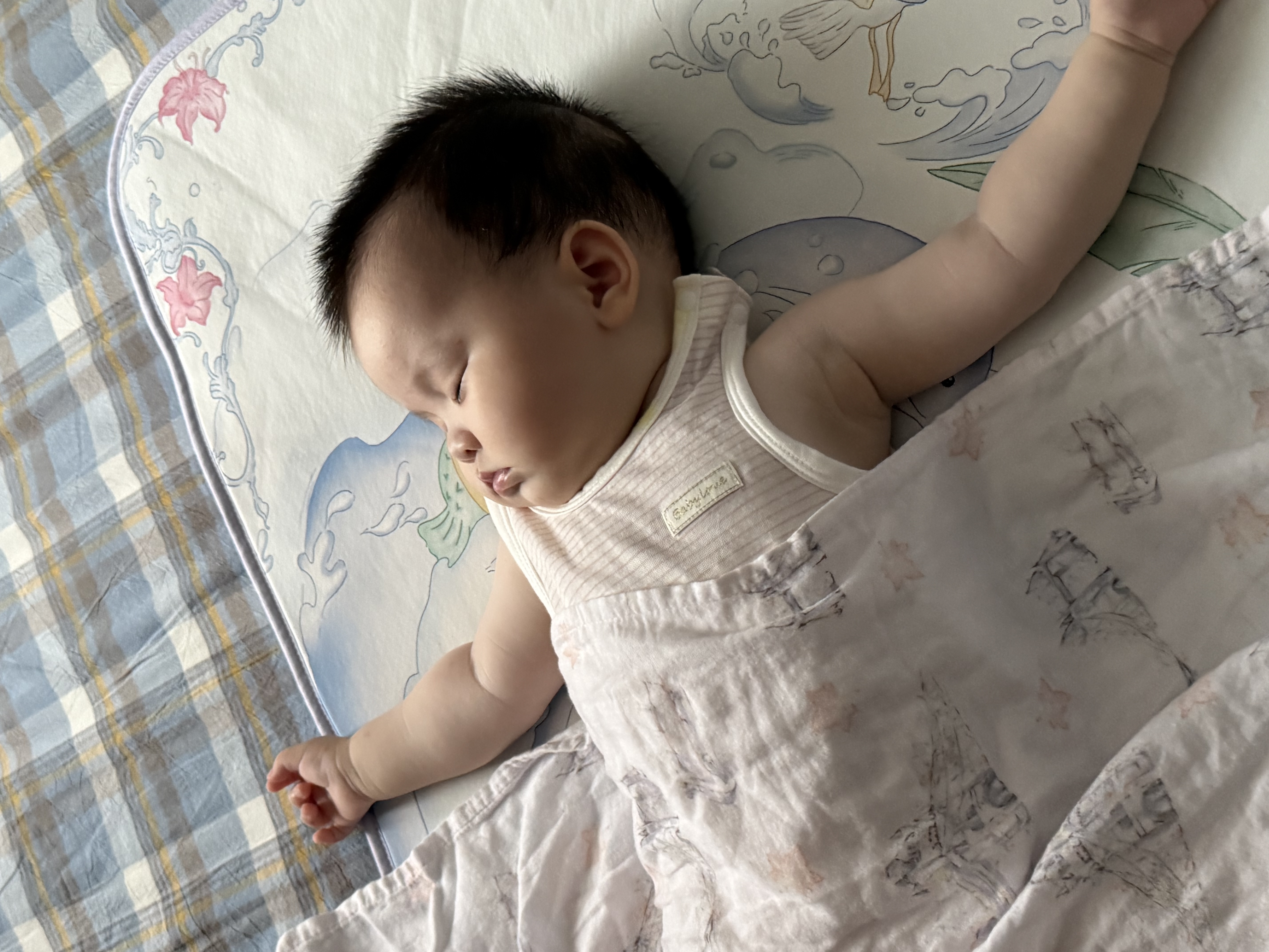 babylove新生婴儿肚兜夏季薄款纯棉护肚脐防着凉初生儿宝宝肚围2件装 实拍图
