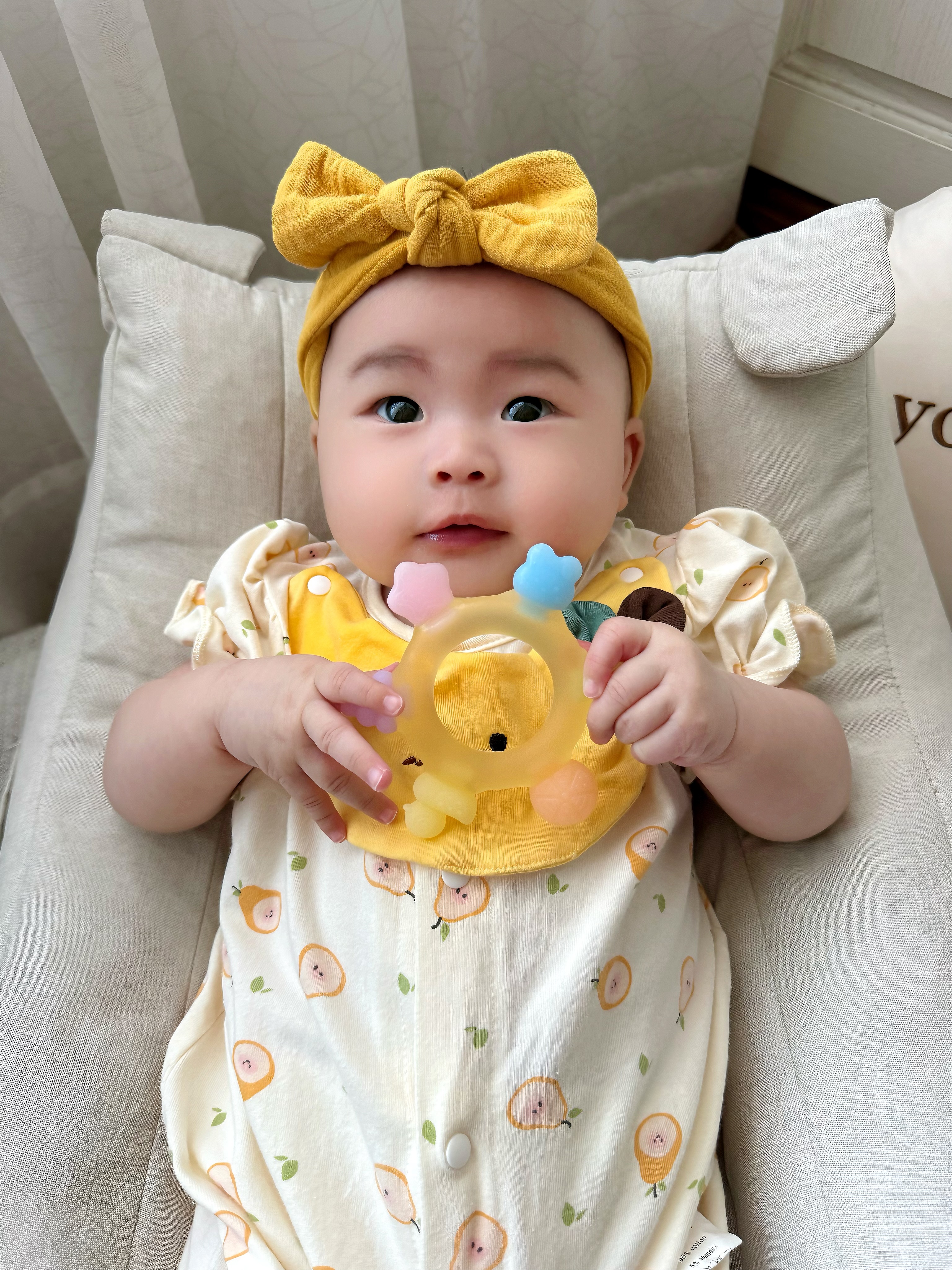 马博士婴儿牙胶防吃手小月龄4-6个月以上幼儿宝宝食品级口欲期磨牙 实拍图