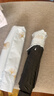 天堂伞 防紫外线晴雨伞三折 雨伞黑胶防晒太阳伞遮阳晴雨伞 净空蓝 实拍图