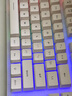 前行者GX 87/104键真机械手感游戏键盘鼠标套装有线静音薄膜键鼠台式电脑网吧笔记本办公背光USB外接外设 白色-彩虹背光键盘【加厚升级版】 实拍图