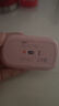 联想（Lenovo）无线蓝牙鼠标轻音鼠标 Air Handle双模鼠标 便携办公鼠标 适用台式机一体机笔记本平板粉色 实拍图
