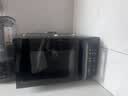 美的（Midea）25升大功率变频微波炉烤箱一体机速热平板式 一级能效小型微波炉大容量家用 PC2323W 黑色 实拍图