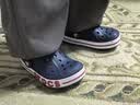 卡骆驰（CROCS）贝雅卡骆班儿童洞洞鞋沙滩鞋男女童包头拖鞋/207018/207019 深蓝色-410 34 (205mm) 实拍图