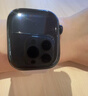 Apple/苹果WatchS11智能手表GPS+蜂窝款42毫米深空灰色铝金属表壳黑色运动型表带S/M-联通补贴 实拍图