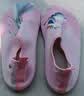 迪士尼儿童沙滩鞋宝宝防滑浮潜袜男女童游泳涉水鞋D95906艾莎公主粉XL 实拍图