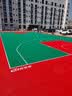欧百娜悬浮地板篮球场地垫室外防滑拼接地垫户外运动幼儿园拼装塑胶地板 篮球训练基础款-OK5 实拍图